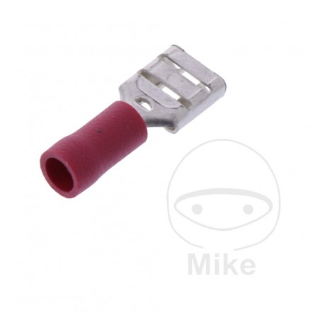 JMP Pack of 100 flat plug female cable connectors 0.5-1.5 6.3 MM ALTN: 1580815 158.07.71