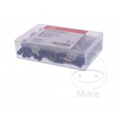 JMP Pack 100 conectores de cable hembra enchufe plano 1.5-2.5 8.0 MM ALTN: 1580854 158.07.73
