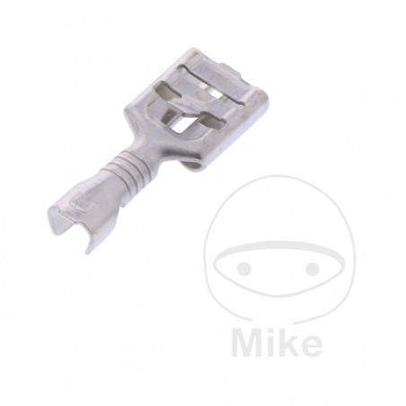 JMP Pack of 100 flat plug female cable connectors 0.5-1.0 6.3 MM ALTN: 1580830 158.07.79