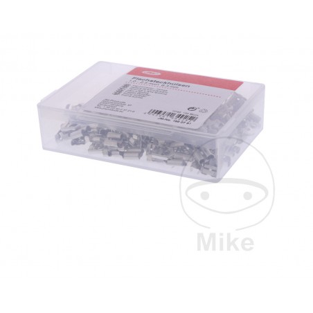JMP Pack 100 conectores de cable hembra enchufe plano 1.0-2.5 6.3 MM ALTN: : 1580832 158.07.81