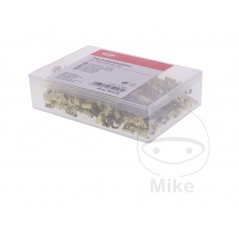 JMP Pack 100 conectores de cable hembra enchufe plano 2.5-6.0 6.3 MM ALTN: 1580838 158.07.82