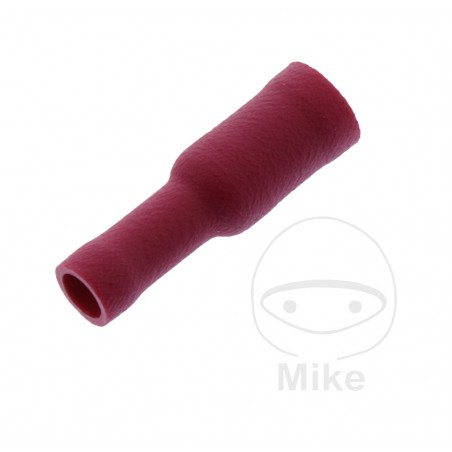 JMP Pack 100 conectores de cable hembra enchufe redondo 0.5-1.5 4 MM ALTN: 1580819 158.08.03