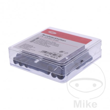 JMP Pack 25 conectores de cable hembra enchufe redondo 1.5-2.5 4 MM ALTN: 1580631 158.08.16