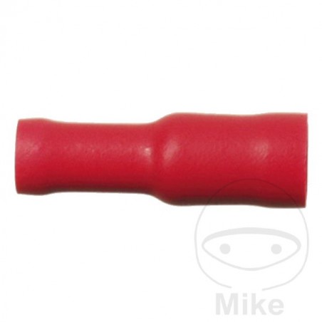 Pack of 100 round plug female cable connectors 0.5-1.0 4 MM 194.06.82