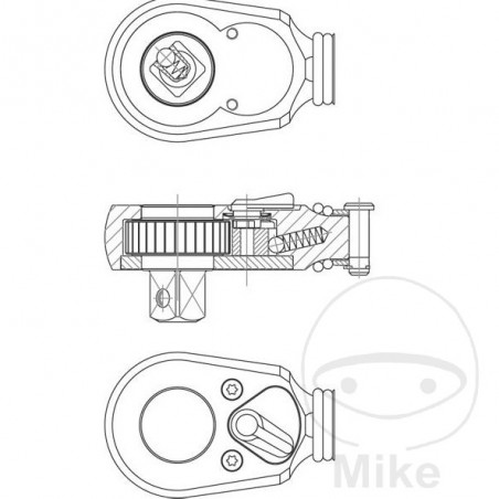 Kit de reparacion para rueda trinquete 606.89.44