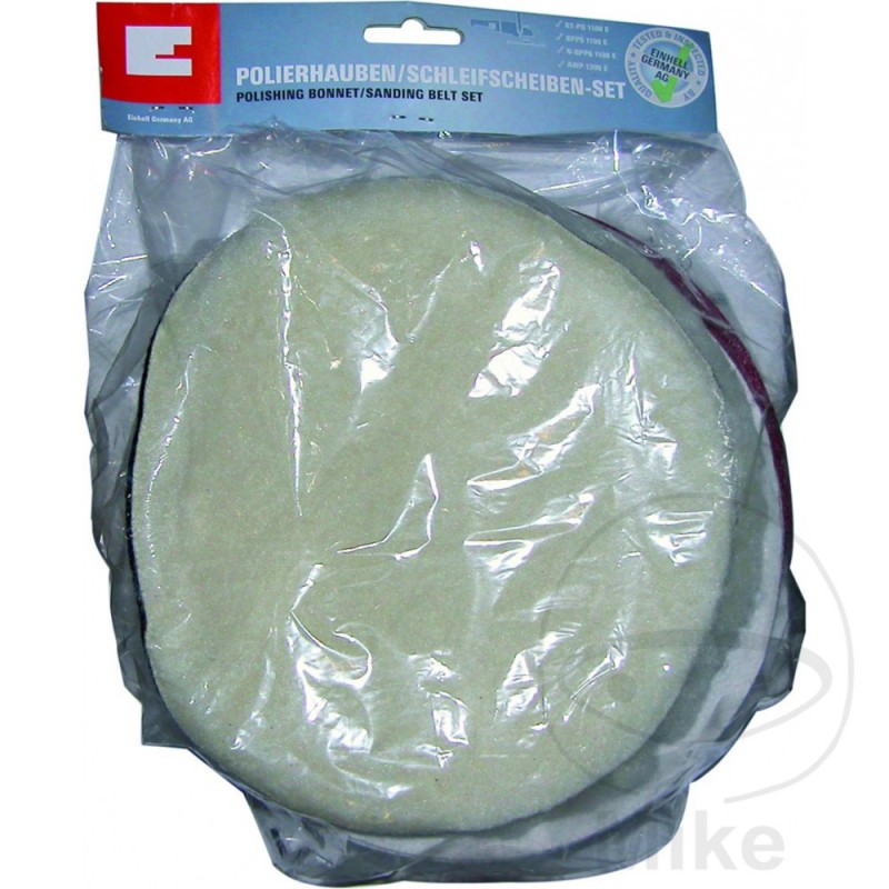 EINHELL Kit of 9 abrasive discs for polisher CC-PO 1100/1 624.03.37