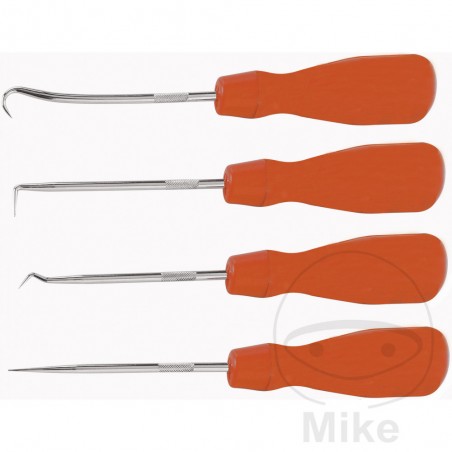 JMP Set of 4 hooks to remove gaskets and washers 135 MM 634.00.46