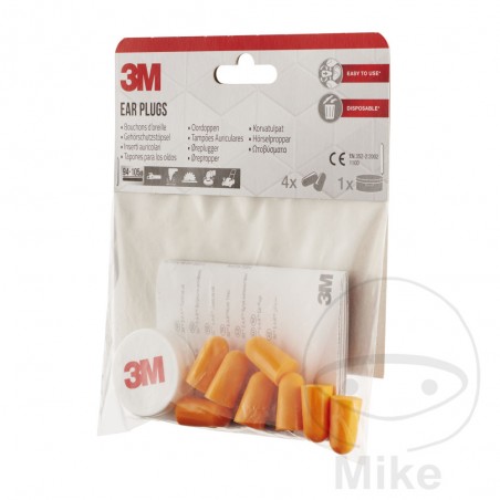 3M Bag of 4 pairs earplugs 227.30.22