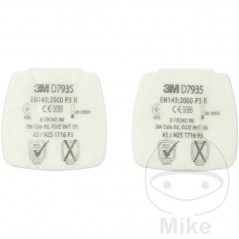 3M Pack 4 filtros para mascarilla antipartículas P3R 227.30.45