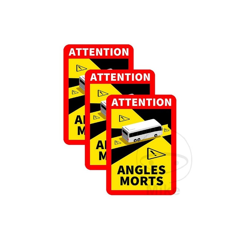 Pack 3 safety sticker for motorhomes 298.00.90