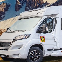 Pack 3 safety sticker for motorhomes 298.00.90