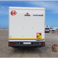 Pack 3 safety sticker for motorhomes 298.00.90