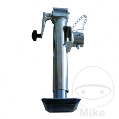 Folding zinc plated support foot for trailer M KURBEL RD57MM 338.76.85