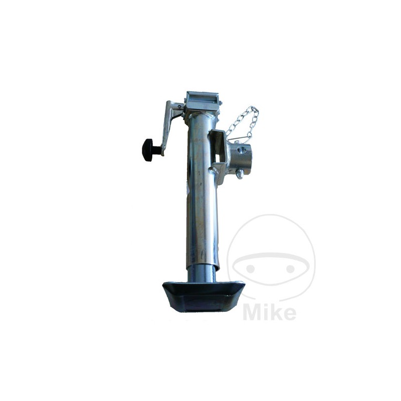 Pie de apoyo cincado plegable para remolque M KURBEL RD57MM 338.76.85