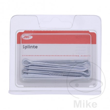 JMP Set of 10 zinc plated pins 4.0X50 DIN 94 ALTN: 4860151 479.01.82