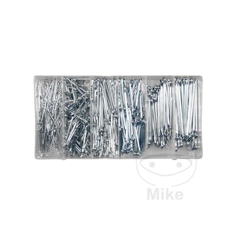 Assortment of 555 cotter pins 486.03.83