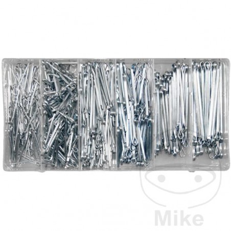 Assortment of 555 cotter pins 486.03.83