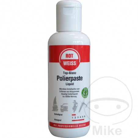 ROT-WEISS Liquid paste for polishing final finish 250 ML TOPGLANZ 553.10.40
