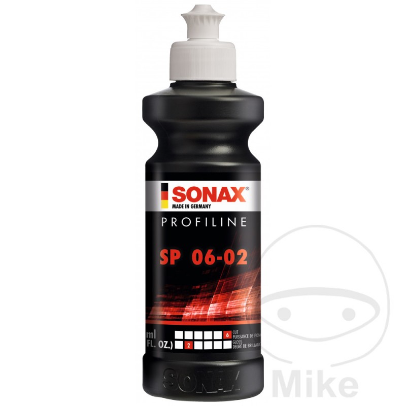 SONAX Pasta abrasiva abrillantadora para coches usados SP 06-02 250 ML PROFILINE 556.66.11