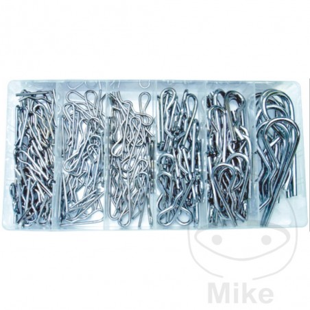 Assortment of 150 elastic pins 722.00.78
