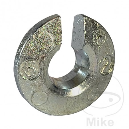 Pack of 25 zinc weights for motorcycle spokes 5 GR 6.4 736.00.21