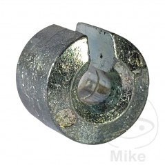 Pack of 25 zinc weights for motorcycle spokes 10 GR 6.0/6.4 736.00.26