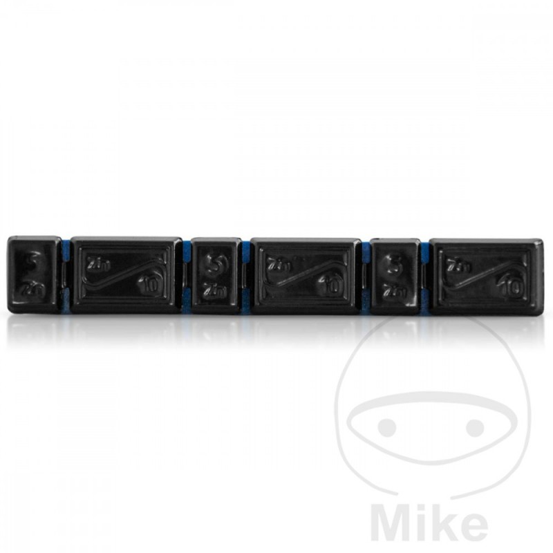 HOFMANN Pack 100 pesos adhesivos barra cinc para llanta moto 45 GR 3X 5 + 10 736.01.36VAR