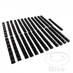HOFMANN Pack 25 pesos adhesivos de plomo para llanta moto 50 GR 7X 5 + 6X 2.5 736.01.86