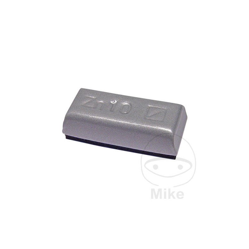 Pack of 25 zinc bar adhesive weights for motorcycle rims 10 GR 736.08.86