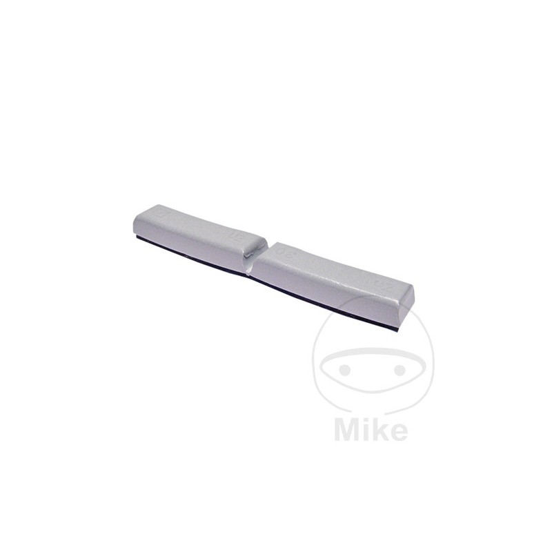 Pack 25 pesos adhesivos barra cinc para llanta moto 30 GR 736.10.74