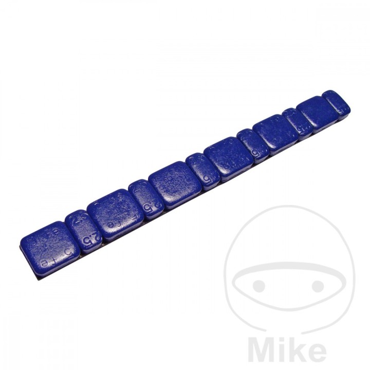 JMP Pack 15 pesos adhesivos barra hierro para llanta moto 45 GR 2.5 GR/5 736.26.32VAR