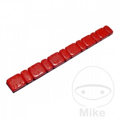 JMP Pack 15 pesos adhesivos barra hierro para llanta moto 45 GR 2.5 GR/5 736.26.32VAR