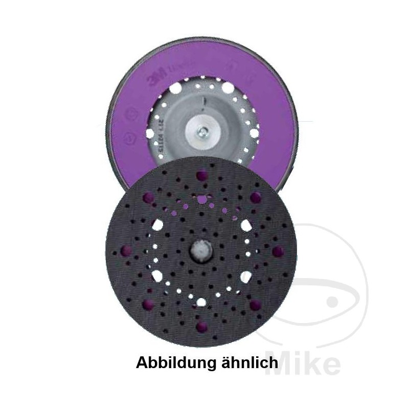 3M Placa soporte discos de pulido velcro multiagujero 150 MM M8 564.00.47