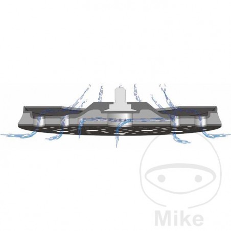 3M Placa soporte discos de pulido velcro multiagujero 150 MM M8 564.00.47