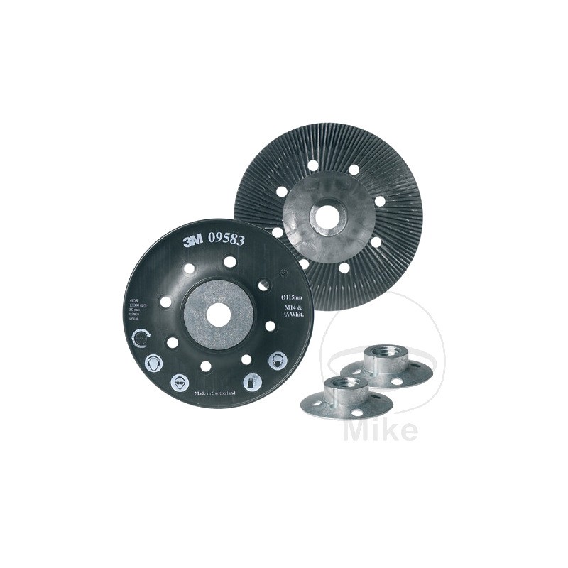 3M Fiber abrasive disc support plate 115 MM M14 501C 564.58.90