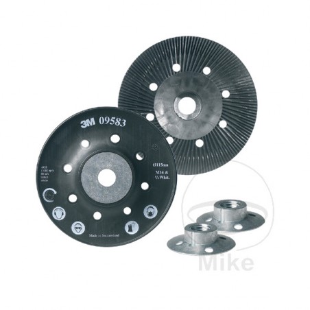3M Fiber abrasive disc support plate 115 MM M14 501C 564.58.90