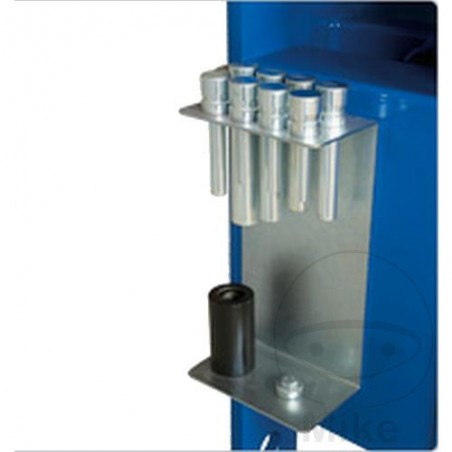 AC HYDRAULIC Placa de presión + 8 puntas adpatador y soporte para prensa hidráulica 10/12/15/17/20/22/25/30 MM 617.23.57