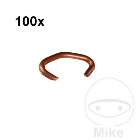 Pack of 100 upholstery clips 627.07.22