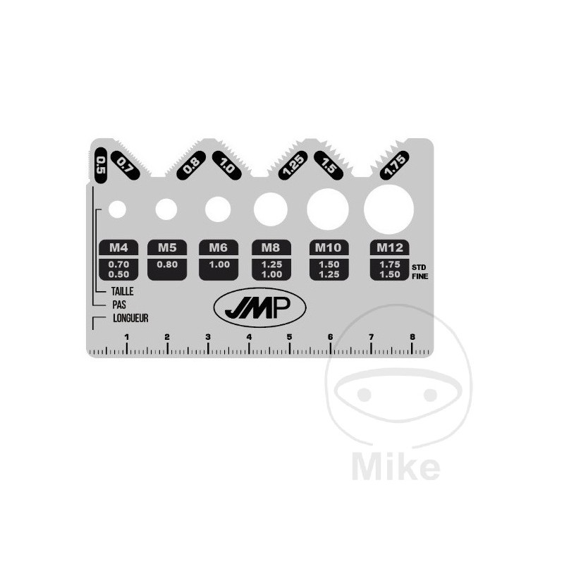 JMP Screw measurement template A2 722.81.45