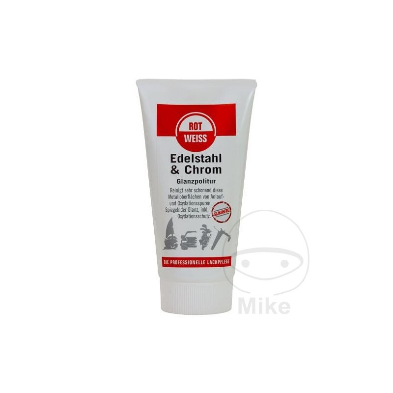 ROT-WEISS Pasta de pulido acero inoxidable y cromo 150 ML 553.11.57