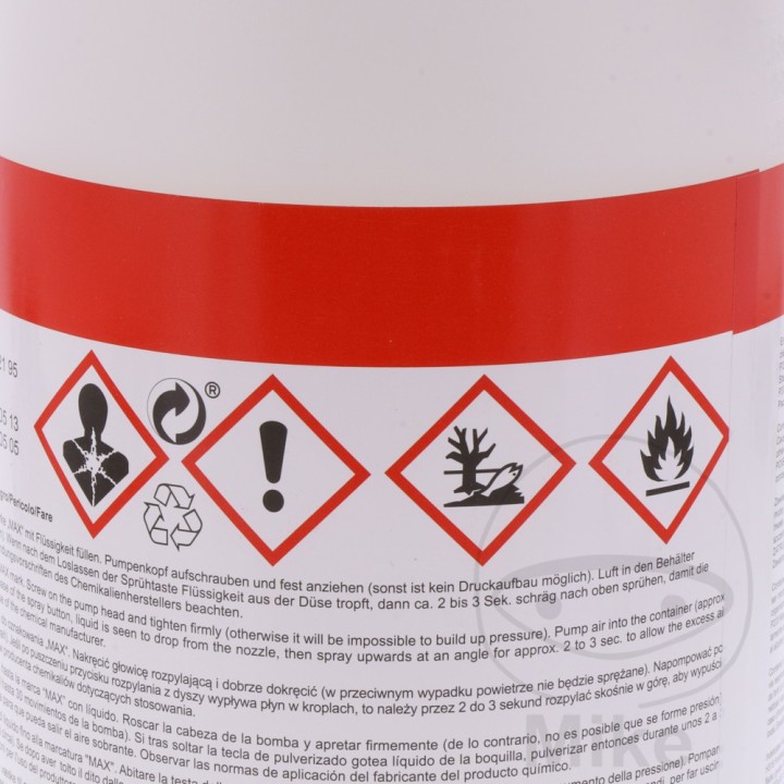 JMC Botella vacía con pulverizador para limpiador de frenos 1L VIT BREMSENR5540510 555.21.95