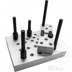 KS TOOLS Kit 24 piezas para prensa de taller 617.10.10