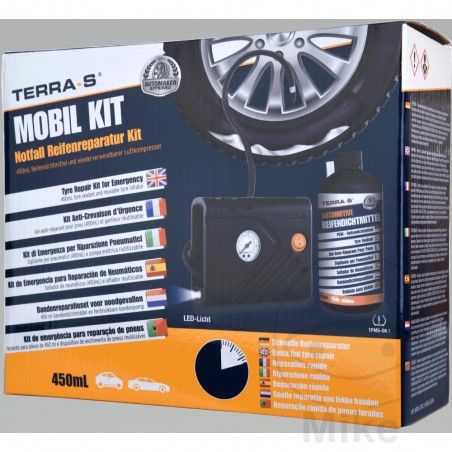 TERRA-S Car tire repair kit 450 ML 519.04.70