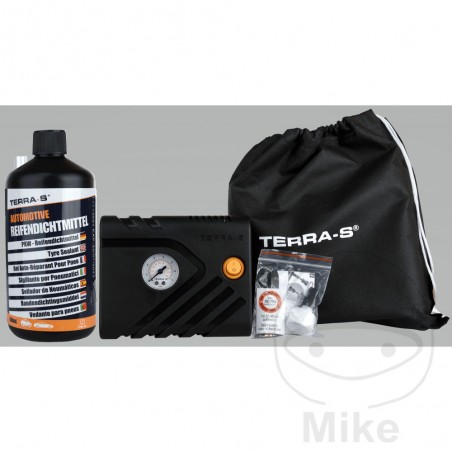 TERRA-S Kit reparación de neumáticos para coche 450 ML 519.04.70