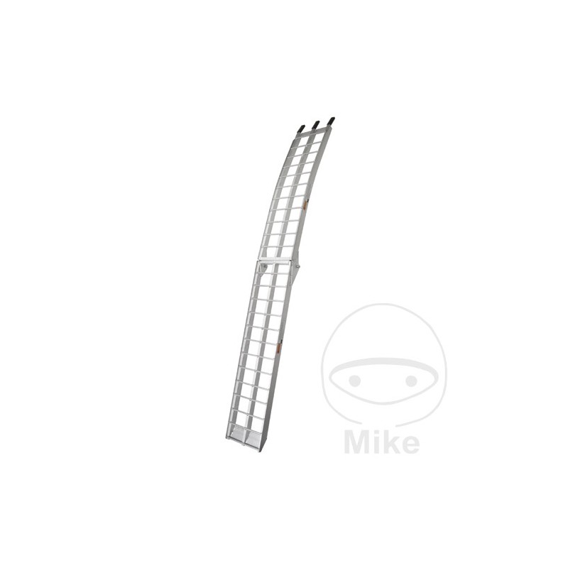 JMP Folding ramp for heavy motorcycle transport trailer 340 KG 2260X305 MM 338.18.45