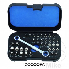 Juego 37 puntas con carraca 632.00.05