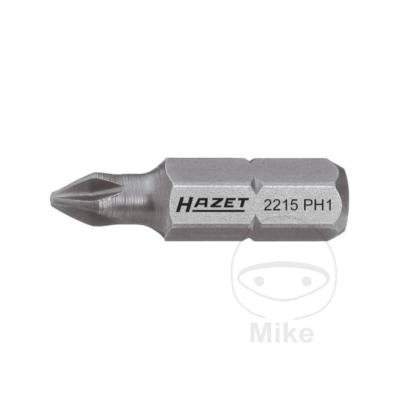 HAZET Punta de destornillador hexagonal phillips PH4 1/4 32 MM 6.3 632.10.14