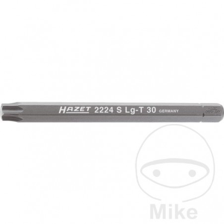 HAZET torx screwdriver bit T50 5/16 100 MM 8 632.10.78