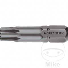 HAZET Punta de destornillador multidientes M8 5/16 32 MM 8 632.10.86