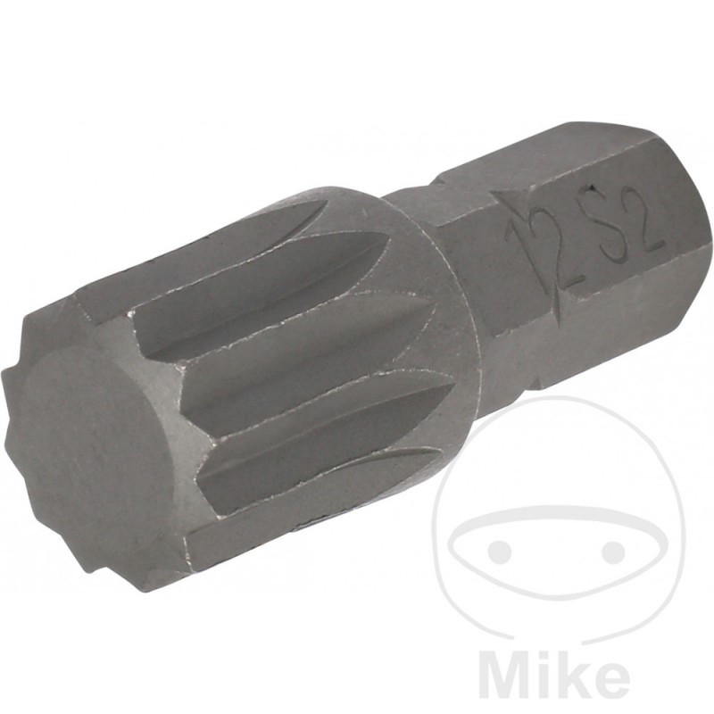 CONDOR Punta de destornillador multidientes M12 5/16 30 MM 8 632.17.24